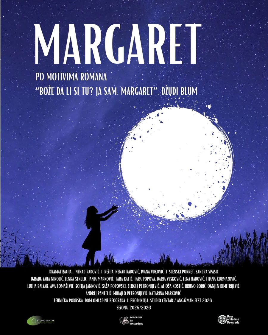 Plakat predstave Margaret